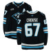 Игровая джерси Lawson Crouse Utah Mammoth Fanatics Authentic #67 Black Worn During Round One of the 2026 Stanley Cup Playoffs vs. Vegas Golden Knights