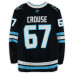 Игровая джерси Lawson Crouse Utah Mammoth Fanatics Authentic #67 Black Worn During Round One of the 2026 Stanley Cup Playoffs vs. Vegas Golden Knights