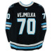 Игровая джерси Karel Vejmelka Utah Mammoth Fanatics Authentic #70 Black Worn During Round One of the 2026 Stanley Cup Playoffs vs. Vegas Golden Knights