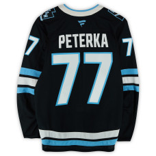 Игровая джерси JJ Peterka Utah Mammoth Fanatics Authentic #77 Black Worn During Round One of the 2026 Stanley Cup Playoffs vs. Vegas Golden Knights