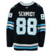 Игровая джерси Nate Schmidt Utah Mammoth Fanatics Authentic #88 Black Worn During Round One of the 2026 Stanley Cup Playoffs vs. Vegas Golden Knights