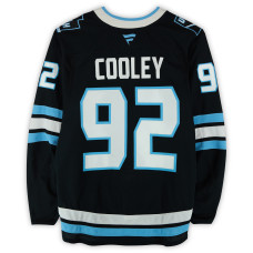 Игровая джерси Logan Cooley Utah Mammoth Fanatics Authentic #92 Black Worn During Round One of the 2026 Stanley Cup Playoffs vs. Vegas Golden Knights