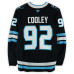Игровая джерси Logan Cooley Utah Mammoth Fanatics Authentic #92 Black Worn During Round One of the 2026 Stanley Cup Playoffs vs. Vegas Golden Knights