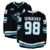 Игровая джерси Mikhail Sergachev Utah Mammoth Fanatics Authentic #98 Black Worn During Round One of the 2026 Stanley Cup Playoffs vs. Vegas Golden Knights Игровая джерси Mikhail Sergachev Utah Mammoth Fanatics Authentic #98 Black Worn During Round One of the 2026 Stanley Cup Playoffs vs. Vegas Golden Knights