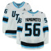 Игровая джерси Kailer Yamamoto Utah Mammoth Fanatics Authentic #56 White Worn During Round One of the 2026 Stanley Cup Playoffs vs. Vegas Golden Knights