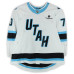 Игровая джерси Karel Vejmelka Utah Mammoth Fanatics Authentic #70 White Worn During Round One of the 2026 Stanley Cup Playoffs vs. Vegas Golden Knights