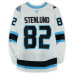 Игровая джерси Kevin Stenlund Utah Mammoth Fanatics Authentic #82 White Worn During Round One of the 2026 Stanley Cup Playoffs vs. Vegas Golden Knights