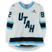 Игровая джерси Kevin Stenlund Utah Mammoth Fanatics Authentic #82 White Worn During Round One of the 2026 Stanley Cup Playoffs vs. Vegas Golden Knights