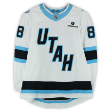 Игровая джерси Nate Schmidt Utah Mammoth Fanatics Authentic #88 White Worn During Round One of the 2026 Stanley Cup Playoffs vs. Vegas Golden Knights