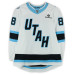 Игровая джерси Nate Schmidt Utah Mammoth Fanatics Authentic #88 White Worn During Round One of the 2026 Stanley Cup Playoffs vs. Vegas Golden Knights