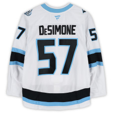 Nick DeSimone Utah Mammoth Fanatics Authentic -Issued #57 White Authentic Pro Jersey from the 2026 Stanley Cup Playoffs Nick DeSimone Utah Mammoth Fanatics Authentic -Issued #57 White Authentic Pro Jersey from the 2026 Stanley Cup Playoffs