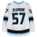 Nick DeSimone Utah Mammoth Fanatics Authentic -Issued #57 White Authentic Pro Jersey from the 2026 Stanley Cup Playoffs