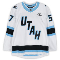 Nick DeSimone Utah Mammoth Fanatics Authentic -Issued #57 White Authentic Pro Jersey from the 2026 Stanley Cup Playoffs Nick DeSimone Utah Mammoth Fanatics Authentic -Issued #57 White Authentic Pro Jersey from the 2026 Stanley Cup Playoffs