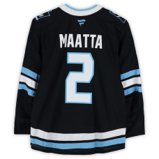 Olli Maatta Utah Mammoth Fanatics Authentic -Issued #2 Black Authentic Pro Jersey from the 2026 Stanley Cup Playoffs Olli Maatta Utah Mammoth Fanatics Authentic -Issued #2 Black Authentic Pro Jersey from the 2026 Stanley Cup Playoffs