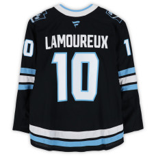 Maveric Lamoureux Utah Mammoth Fanatics Authentic -Issued #10 Black Authentic Pro Jersey from the 2026 Stanley Cup Playoffs Maveric Lamoureux Utah Mammoth Fanatics Authentic -Issued #10 Black Authentic Pro Jersey from the 2026 Stanley Cup Playoffs