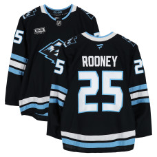 Kevin Rooney Utah Mammoth Fanatics Authentic -Issued #25 Black Authentic Pro Jersey from the 2026 Stanley Cup Playoffs Kevin Rooney Utah Mammoth Fanatics Authentic -Issued #25 Black Authentic Pro Jersey from the 2026 Stanley Cup Playoffs