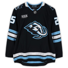 Kevin Rooney Utah Mammoth Fanatics Authentic -Issued #25 Black Authentic Pro Jersey from the 2026 Stanley Cup Playoffs Kevin Rooney Utah Mammoth Fanatics Authentic -Issued #25 Black Authentic Pro Jersey from the 2026 Stanley Cup Playoffs
