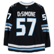 Nick DeSimone Utah Mammoth Fanatics Authentic -Issued #57 Black Authentic Pro Jersey from the 2026 Stanley Cup Playoffs Nick DeSimone Utah Mammoth Fanatics Authentic -Issued #57 Black Authentic Pro Jersey from the 2026 Stanley Cup Playoffs
