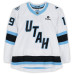 Daniil But Utah Mammoth Fanatics Authentic -Issued #19 White Authentic Pro Jersey from the 2026 Stanley Cup Playoffs