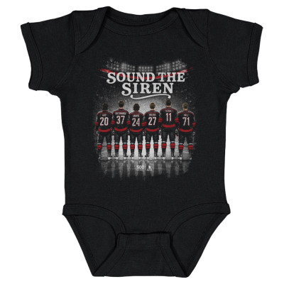 Детская Carolina Hurricanes Multiplayer 500 Level Black Sound the Siren Bodysuit