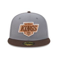 Бейсболка Los Angeles Kings New Era Charcoal/Brown Wood Tones 59FIFTY Бейсболка Los Angeles Kings New Era Charcoal/Brown Wood Tones 59FIFTY