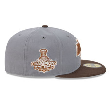 Бейсболка Los Angeles Kings New Era Charcoal/Brown Wood Tones 59FIFTY Бейсболка Los Angeles Kings New Era Charcoal/Brown Wood Tones 59FIFTY