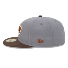 Бейсболка Los Angeles Kings New Era Charcoal/Brown Wood Tones 59FIFTY Бейсболка Los Angeles Kings New Era Charcoal/Brown Wood Tones 59FIFTY