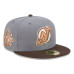 Джерси New Devils New Era Charcoal/Brown Wood Tones 59FIFTY Fitted Hat Джерси New Devils New Era Charcoal/Brown Wood Tones 59FIFTY Fitted Hat