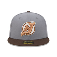 Джерси New Devils New Era Charcoal/Brown Wood Tones 59FIFTY Fitted Hat Джерси New Devils New Era Charcoal/Brown Wood Tones 59FIFTY Fitted Hat