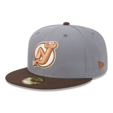 Джерси New Devils New Era Charcoal/Brown Wood Tones 59FIFTY Fitted Hat Джерси New Devils New Era Charcoal/Brown Wood Tones 59FIFTY Fitted Hat