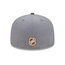 Бейсболка Toronto Maple Leafs New Era Wood Tones 59FIFTY - Charcoal/Brown