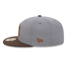 Бейсболка Toronto Maple Leafs New Era Wood Tones 59FIFTY - Charcoal/Brown