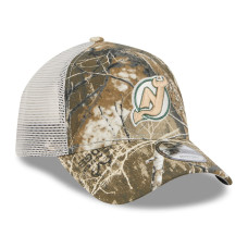 Джерси New Devils New Era Camo Real Tree A-Frame 9FORTY Adjustable Trucker Hat