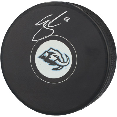 Шайба Clayton Keller Utah Mammoth Autographed Fanatics Authentic