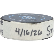 Шайба с игры Michael Carcone Utah Mammoth Fanatics Authentic from April 16, 2026 vs. St. Louis Blues Шайба с игры Michael Carcone Utah Mammoth Fanatics Authentic from April 16, 2026 vs. St. Louis Blues
