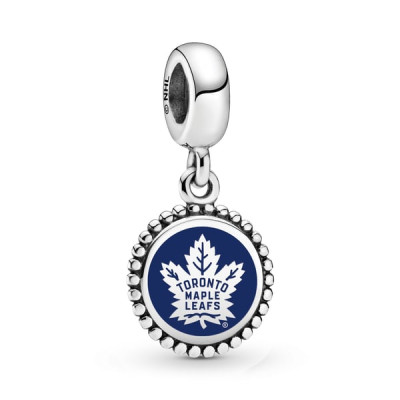 Toronto Maple Leafs Pandora Modern Color Dangle Charm