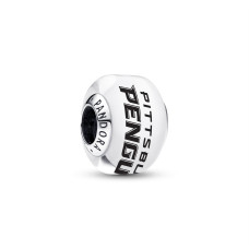 Pittsburgh Penguins Pandora Glass Murano Charm Pittsburgh Penguins Pandora Glass Murano Charm