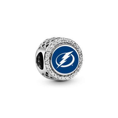 Tampa Bay Lightning Pandora Color Button Charm