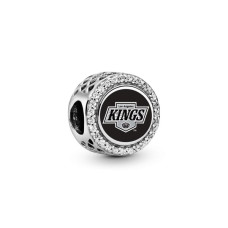 Los Angeles Kings Pandora Color Button Charm Los Angeles Kings Pandora Color Button Charm