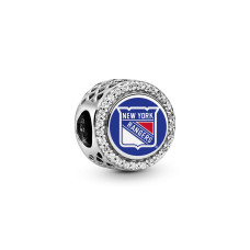 New York Rangers Pandora Color Button Charm