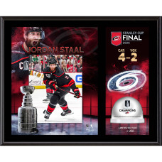 Плакетка Jordan Staal Carolina Hurricanes Fanatics Authentic 2026 Stanley Cup Champions 12 x 15 Sublimated with Game-Used Ice from the 2026 Stanley Cup Final - Limited Edition of 250 Плакетка Jordan Staal Carolina Hurricanes Fanatics Authentic 2026 Stanley Cup Champions 12 x 15 Sublimated with Game-Used Ice from the 2026 Stanley Cup Final - Limited Edition of 250