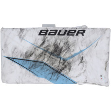 Vitek Vanecek Utah Mammoth Fanatics Authentic Game-Used White Bauer Goalie Blocker from the 2025-26 NHL Season - NF70454616