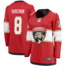 Женская джерси Florida Panthers Brady Tkachuk Fanatics Red Home Breakaway