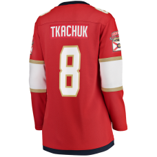 Женская джерси Florida Panthers Brady Tkachuk Fanatics Red Home Breakaway