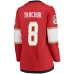 Женская джерси Florida Panthers Brady Tkachuk Fanatics Red Home Breakaway