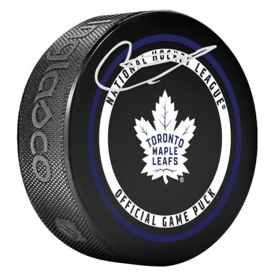 Шайба Gavin McKenna Toronto Maple Leafs Autographed Fanatics Authentic