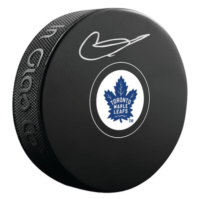 Шайба Gavin McKenna Toronto Maple Leafs Autographed Fanatics Authentic
