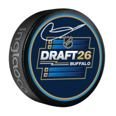Шайба Gavin McKenna Toronto Maple Leafs Autographed Fanatics Authentic 2026 NHL Draft Шайба Gavin McKenna Toronto Maple Leafs Autographed Fanatics Authentic 2026 NHL Draft