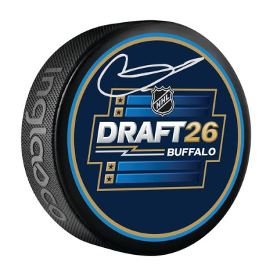 Шайба Gavin McKenna Toronto Maple Leafs Autographed Fanatics Authentic 2026 NHL Draft