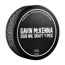 Шайба Gavin McKenna Toronto Maple Leafs Inglasco 2026 NHL Draft #1 Pick - Limited Edition of 2026